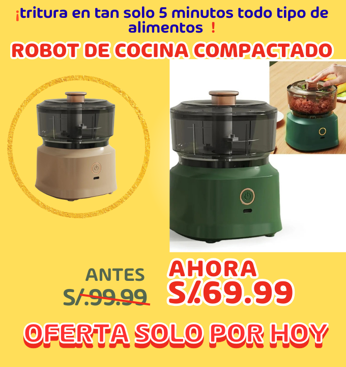 Robot de Cocina Compacto